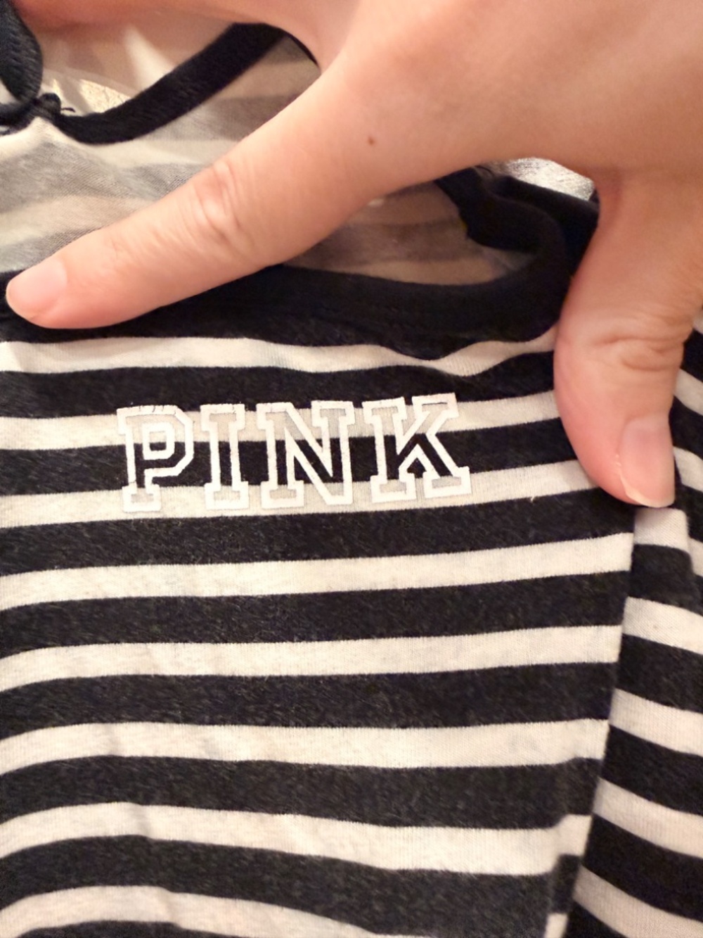 Black and white stripped PINK (Victoria's Secret) Dress - Picture 4 of 9